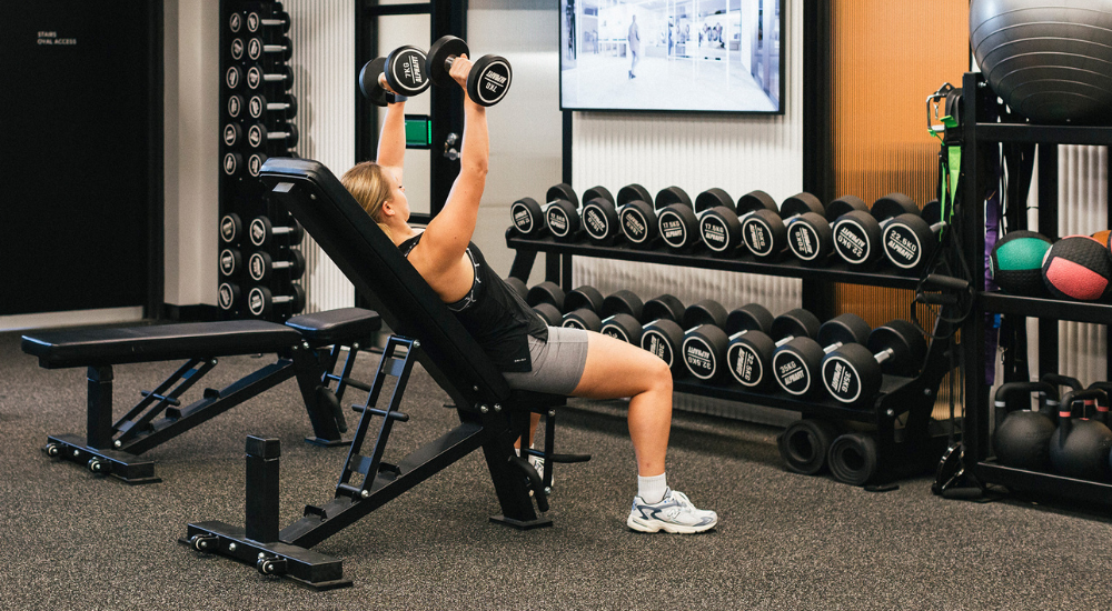 Rehabilitation gym with rubber flooring installation